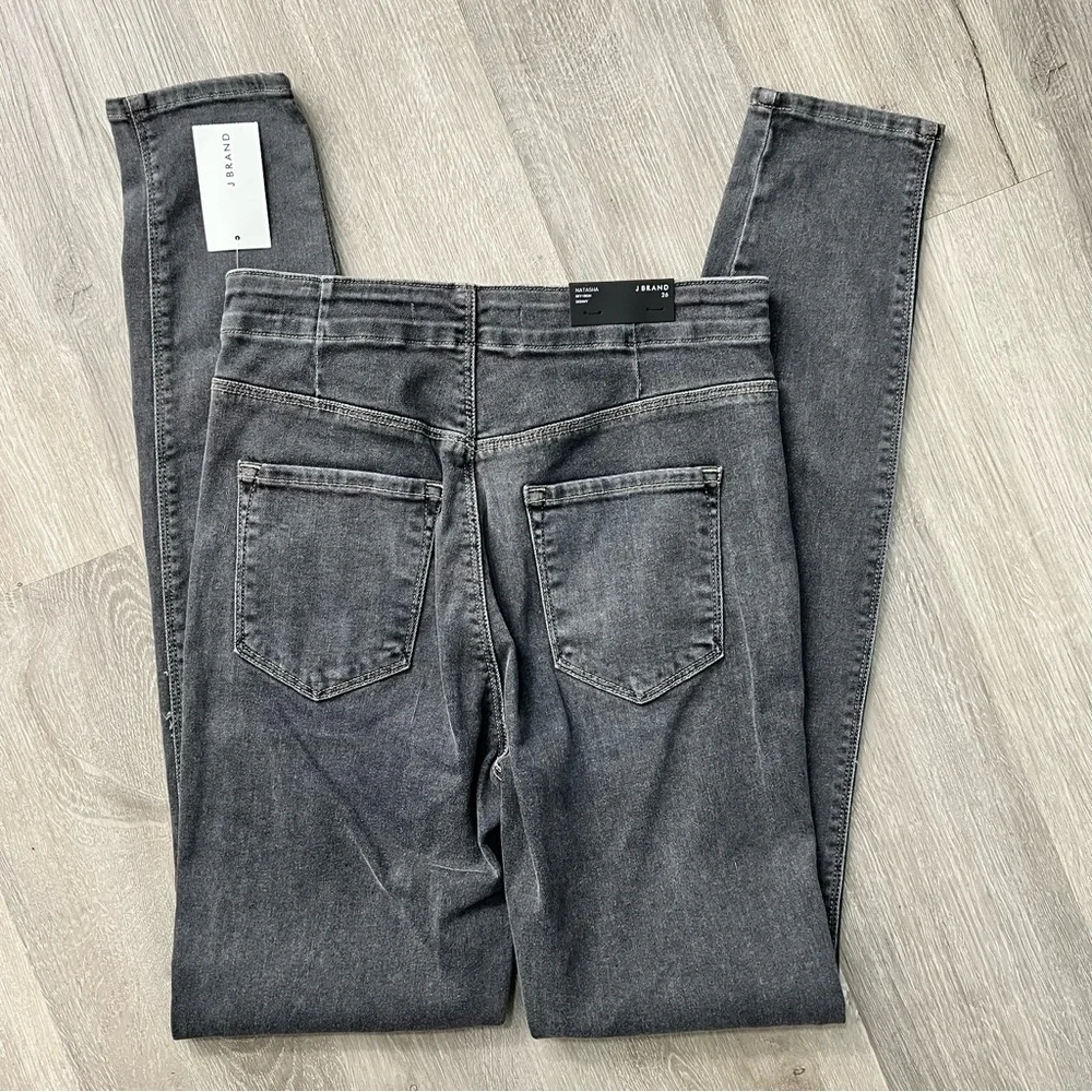 NWT J Brand Natasha Obsucra Sky High Super Skinny Denim Jeans Ankle Crop 26 - Picture 8 of 14